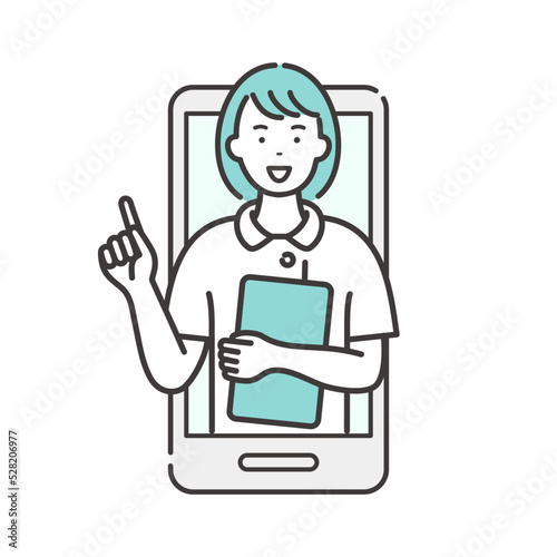 オンライン診療のご紹介　スマホで健康相談	