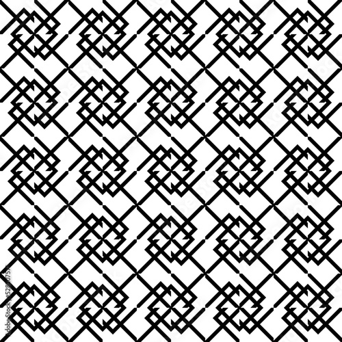 Crosses seamless ornament. Geometric pattern. Folk illustration. Tiles wallpaper. Vector art. Ethnic motif. Tribal backdrop. Geometrical background. Digital paper, textile print, web design, abstract