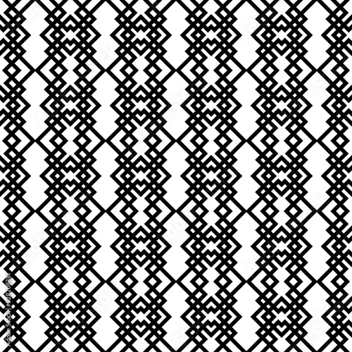 Crosses seamless ornament. Geometric pattern. Folk illustration. Tiles wallpaper. Vector art. Ethnic motif. Tribal backdrop. Geometrical background. Digital paper, textile print, web design, abstract