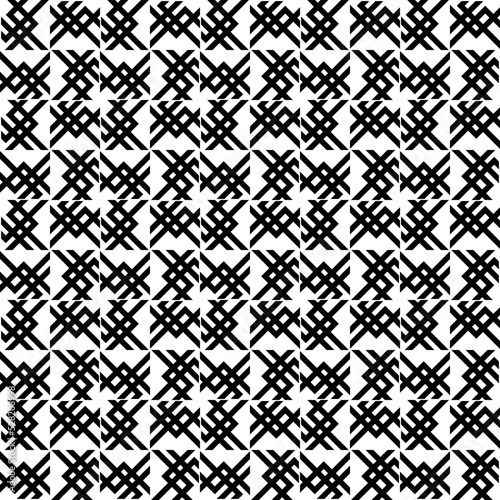 Crosses seamless ornament. Geometric pattern. Folk illustration. Tiles wallpaper. Vector art. Ethnic motif. Tribal backdrop. Geometrical background. Digital paper, textile print, web design, abstract