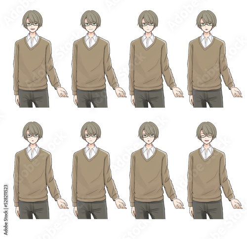 男の子立ち絵セット3