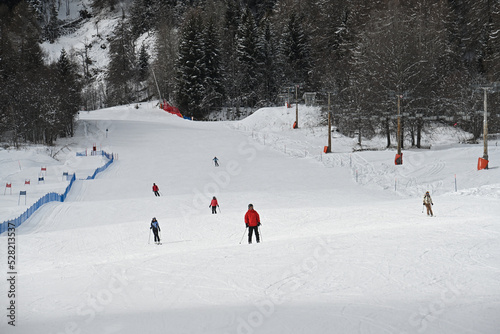 pista sci sciare snowboard photo