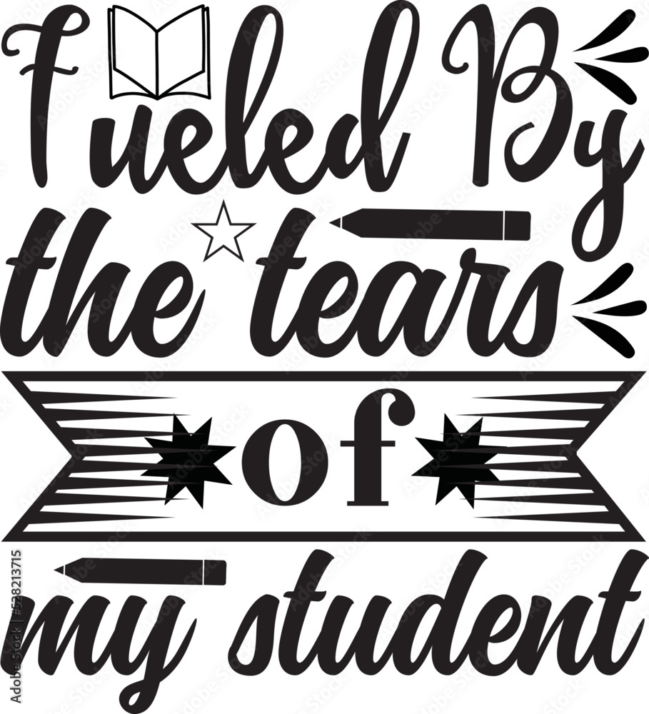 Fototapeta premium Teacher svg design
