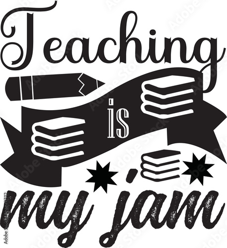 Teacher svg design photo