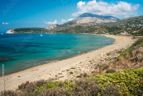 Mounda and Kaminia beaches (Katelios), Kefalonia (Cephalonia) island, Greece.  photo