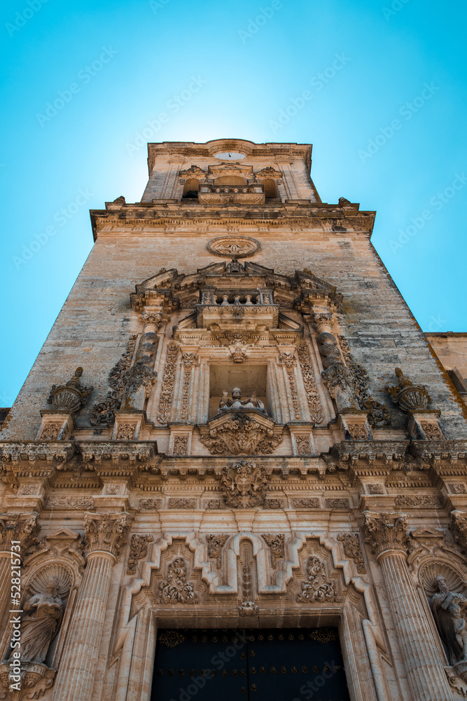 Tower of Church of San Pedro, Arcos de la Frontera, Cadiz, Spain