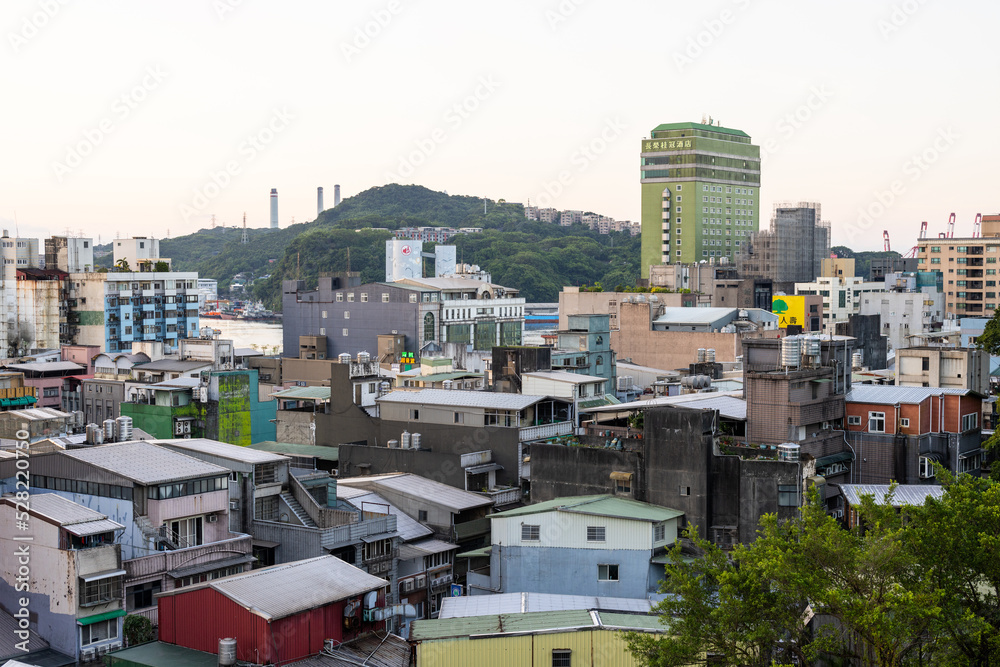 Fototapeta premium Keelung city in Taiwan
