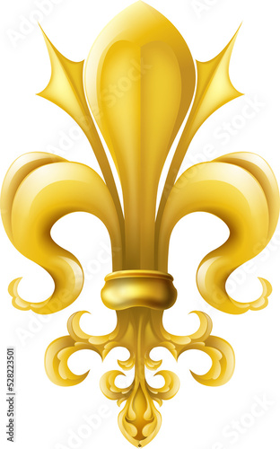 Fleur-de-lis graphic