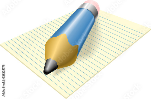 Pencil and paper
