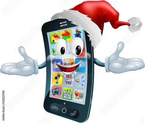 Happy Christmas cell phone