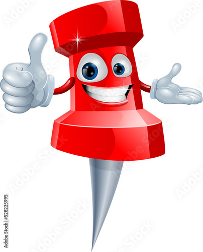 Drawing pin man