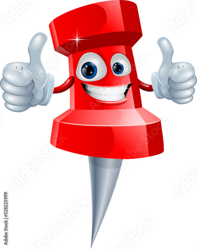 Push pin man