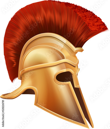 Ancient Greek Warrior Helmet