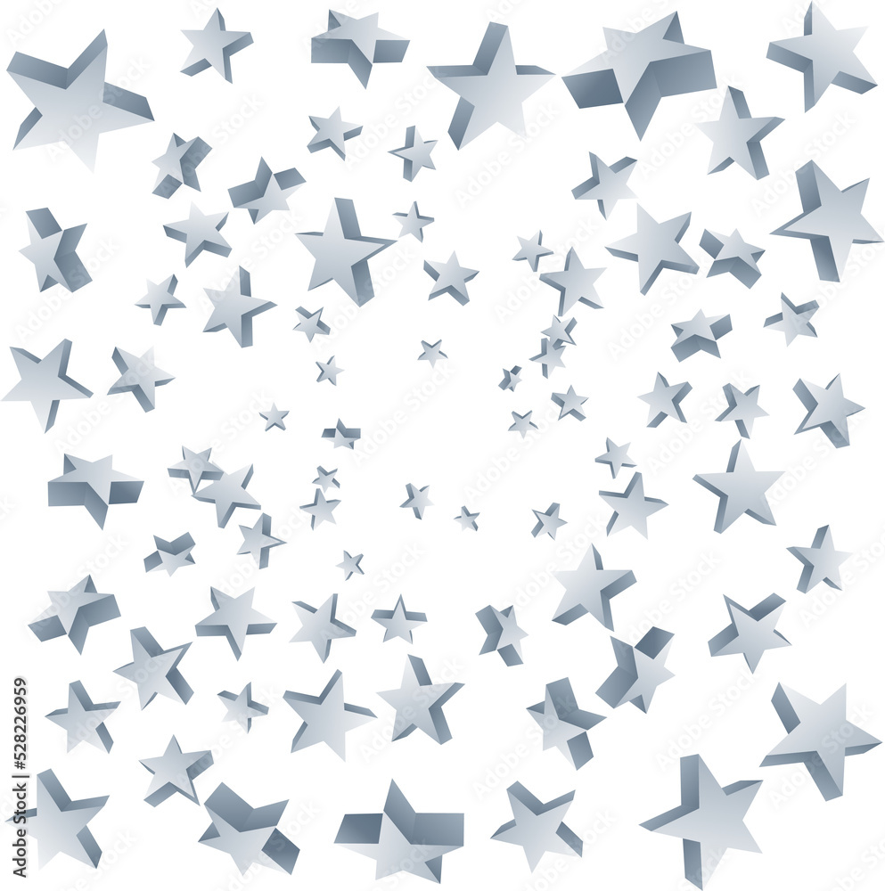 Blue star explosion background