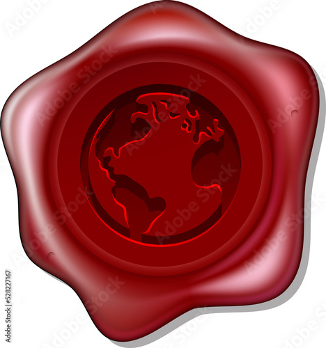 World Globe Sealing Wax