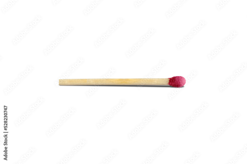 wooden match isolated on white background wooden match isolated on white background