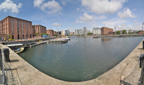 Liverpool skyline from Alberts Docks