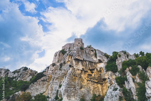 Castle de Crussol - in the commune of Saint-Péray that dominates the valley of Rhône - Rhône-Alpes © Daniel