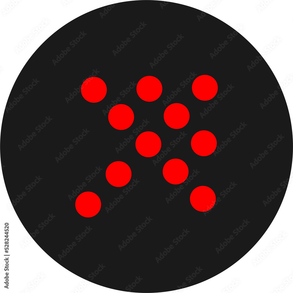 Fototapeta premium arrow in black circle