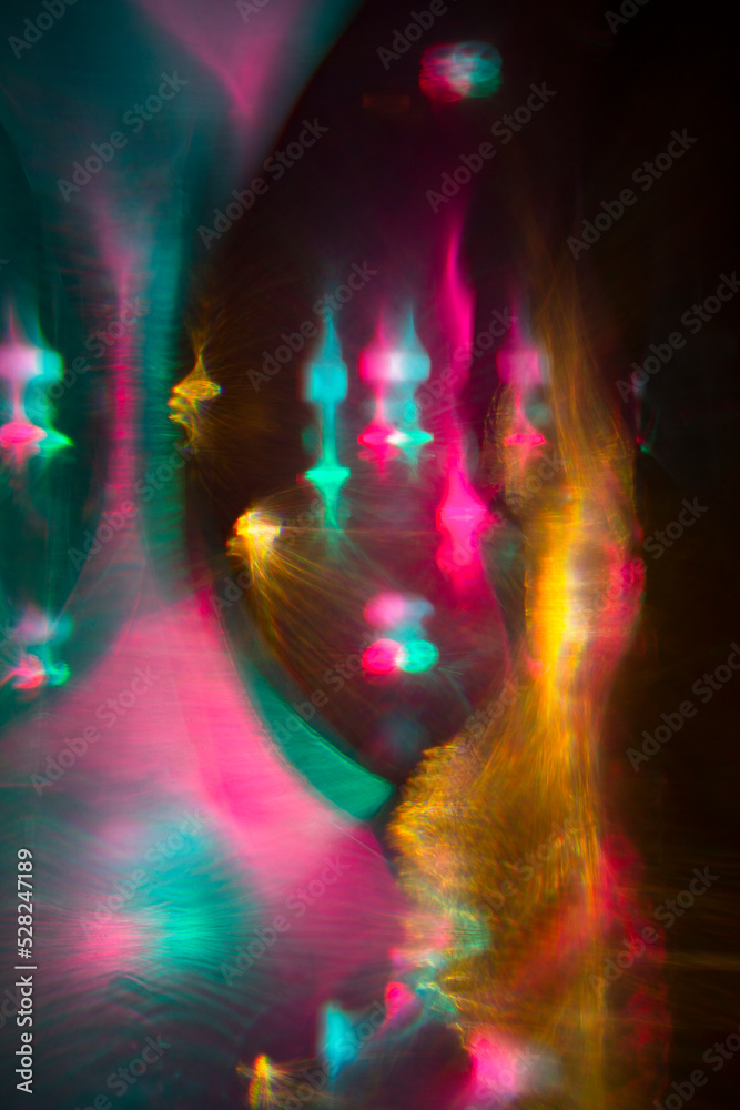 Fototapeta premium カラフルな色で模様を表現しました、