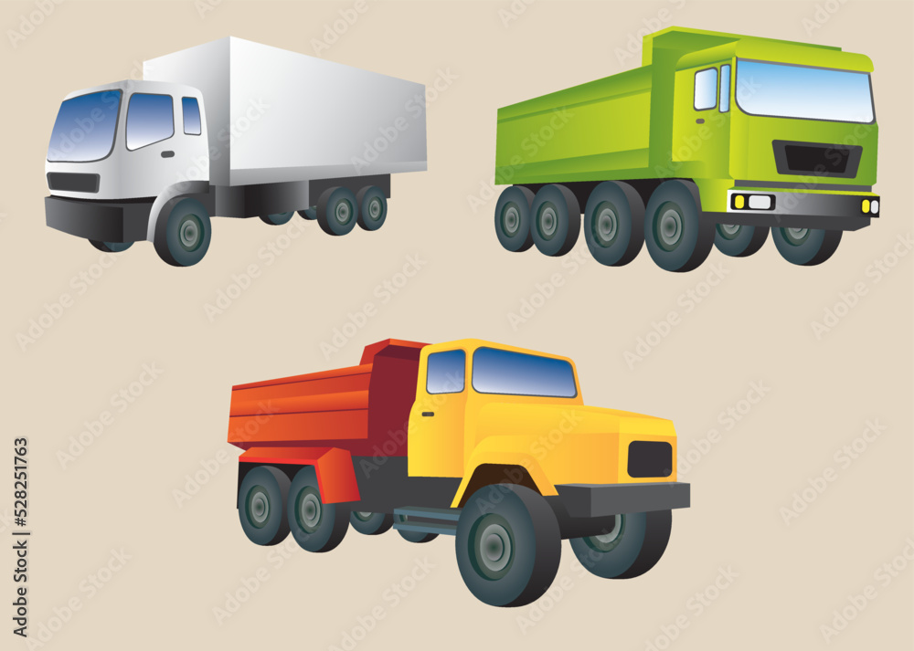 set of trucks set of trucks