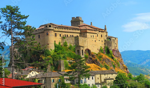 Bardi Castle,Parma, Italy photo