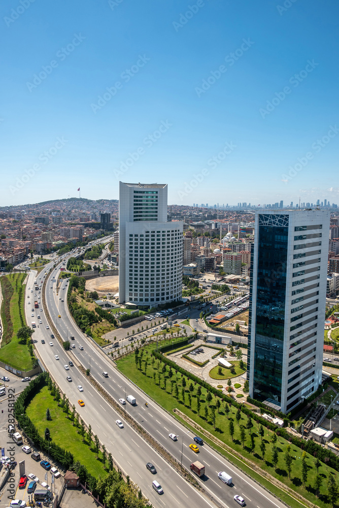 Umraniye, the newly developed district of Istanbul