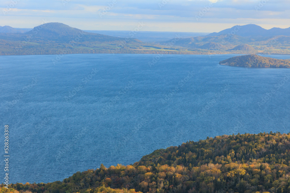 紅葉する美幌峠「秋の北海道」