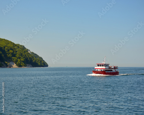 passenger ship at sea