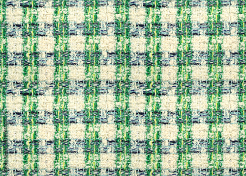 glen check tweed real fabric texture seamless pattern      