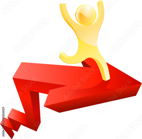 Success corporate concept