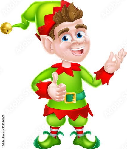 Thumbs Up Christmas Elf