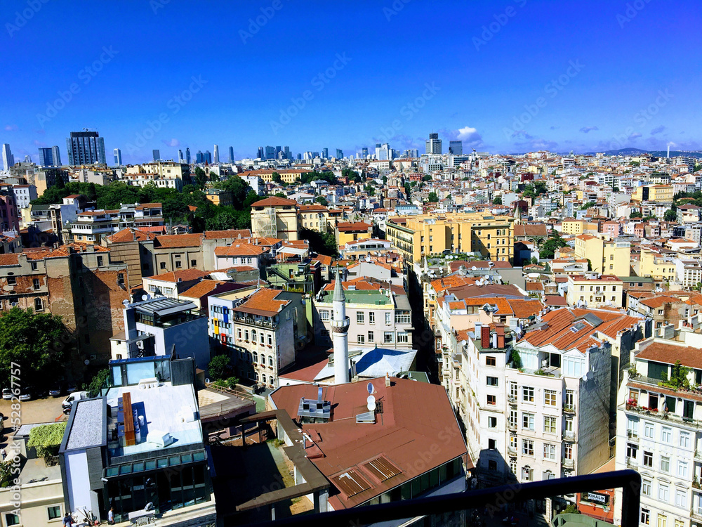 Fototapeta premium panorama, istanbul kagithane