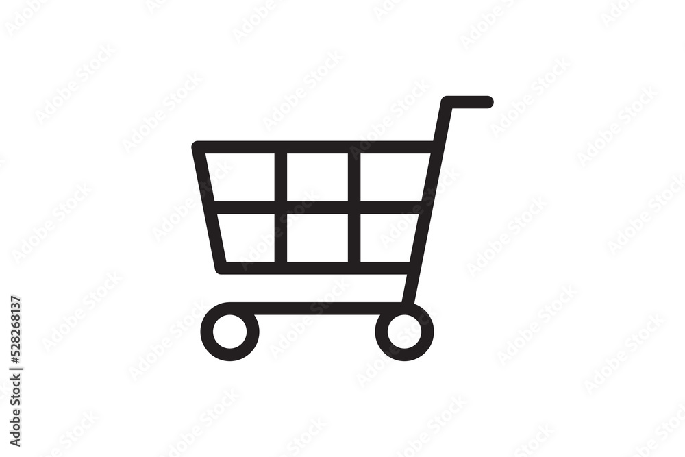 Shopping backet icon. Buy sign for sale, web site, shop retail. Market and commerce store symbol. Shopping backet icon. Buy sign for sale, web site, shop retail. Market and commerce store symbol.