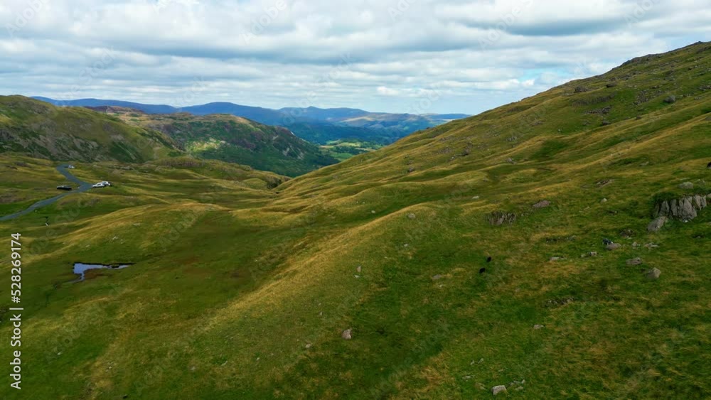 Lake District National Park - aerial view - drone photography Lake District National Park - aerial view - drone photography