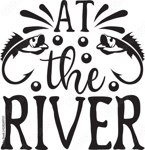 Fishing svg design cut files