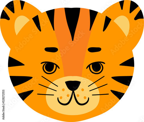 tiger face head set