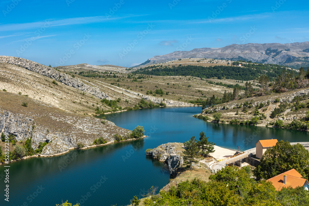 Klinje lake near Gacko in Bosnia and Herzegovina