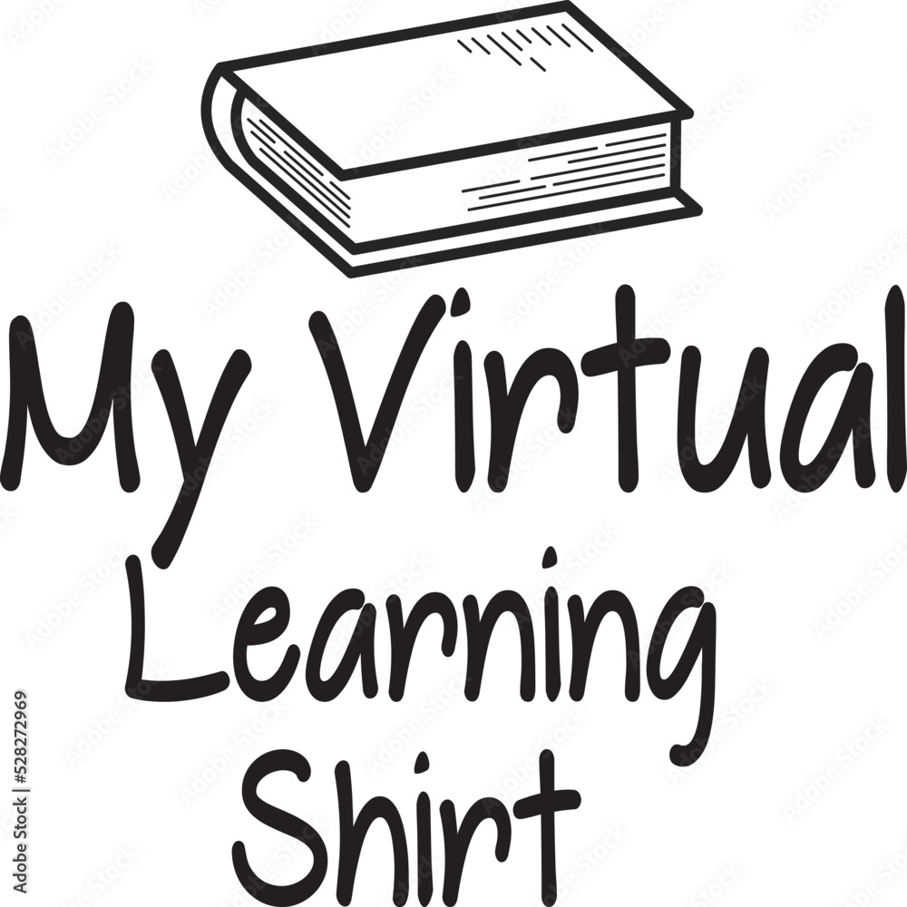 Obraz premium Back To School SVG And T-Shirt Design