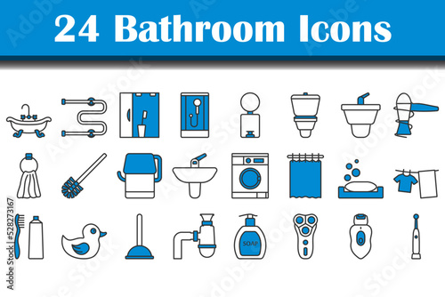 Bathroom Icon Set