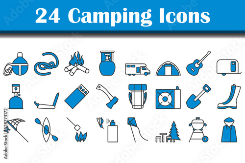 Camping Icon Set