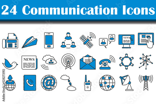 Communication Icon Set