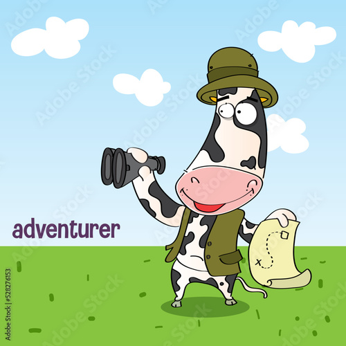 adventurer cow