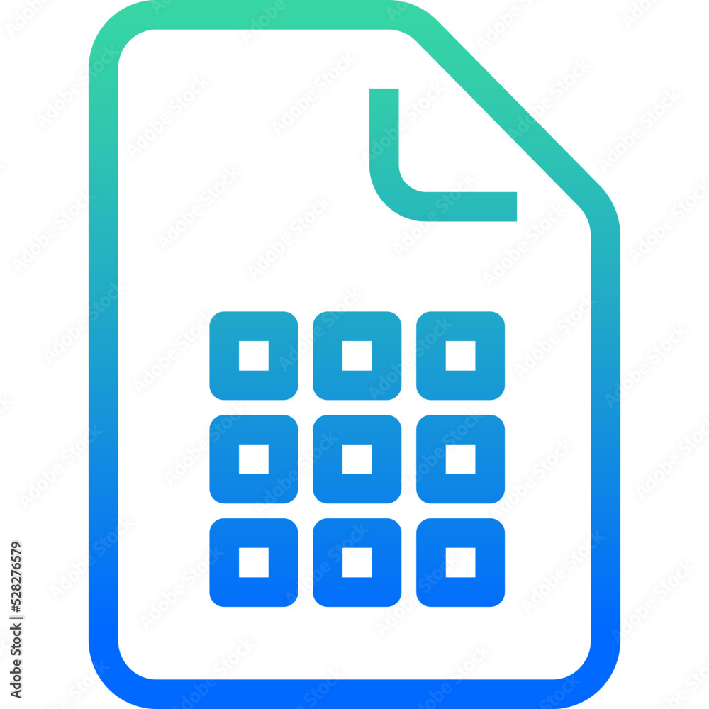 calculator file icon calculator file icon