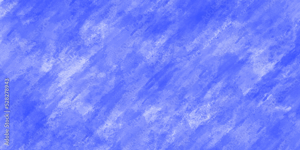 Hand painted abstract blue watercolor background