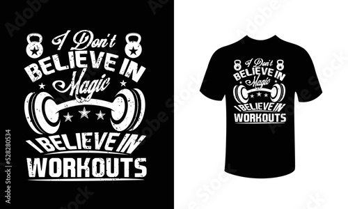 T-Shirt Design For Fitness Lovers