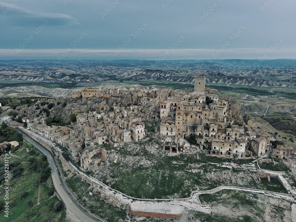 Craco, a ghost town