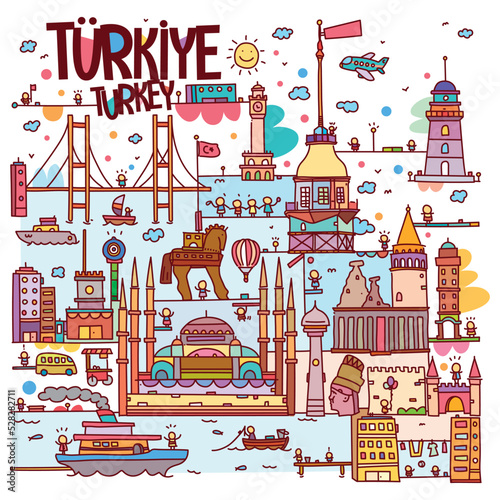 Turkey the Most Multicolor Country in the World