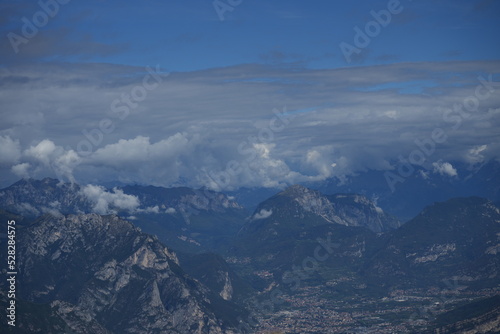 Mountain Range Landscape - Monte Baldo in Italy