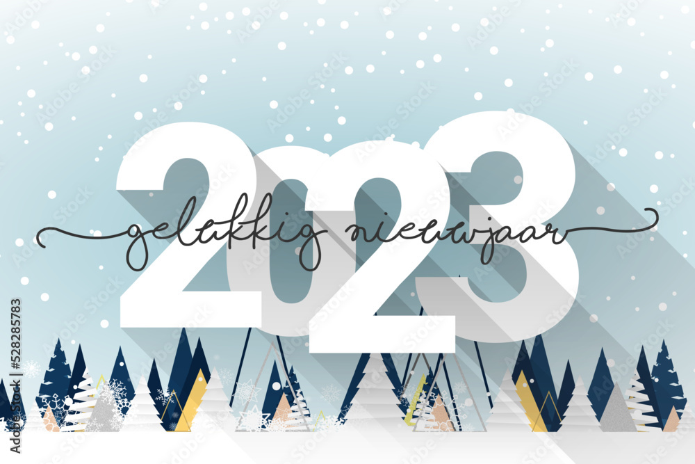 2023 - gelukkig nieuwjaar 2023